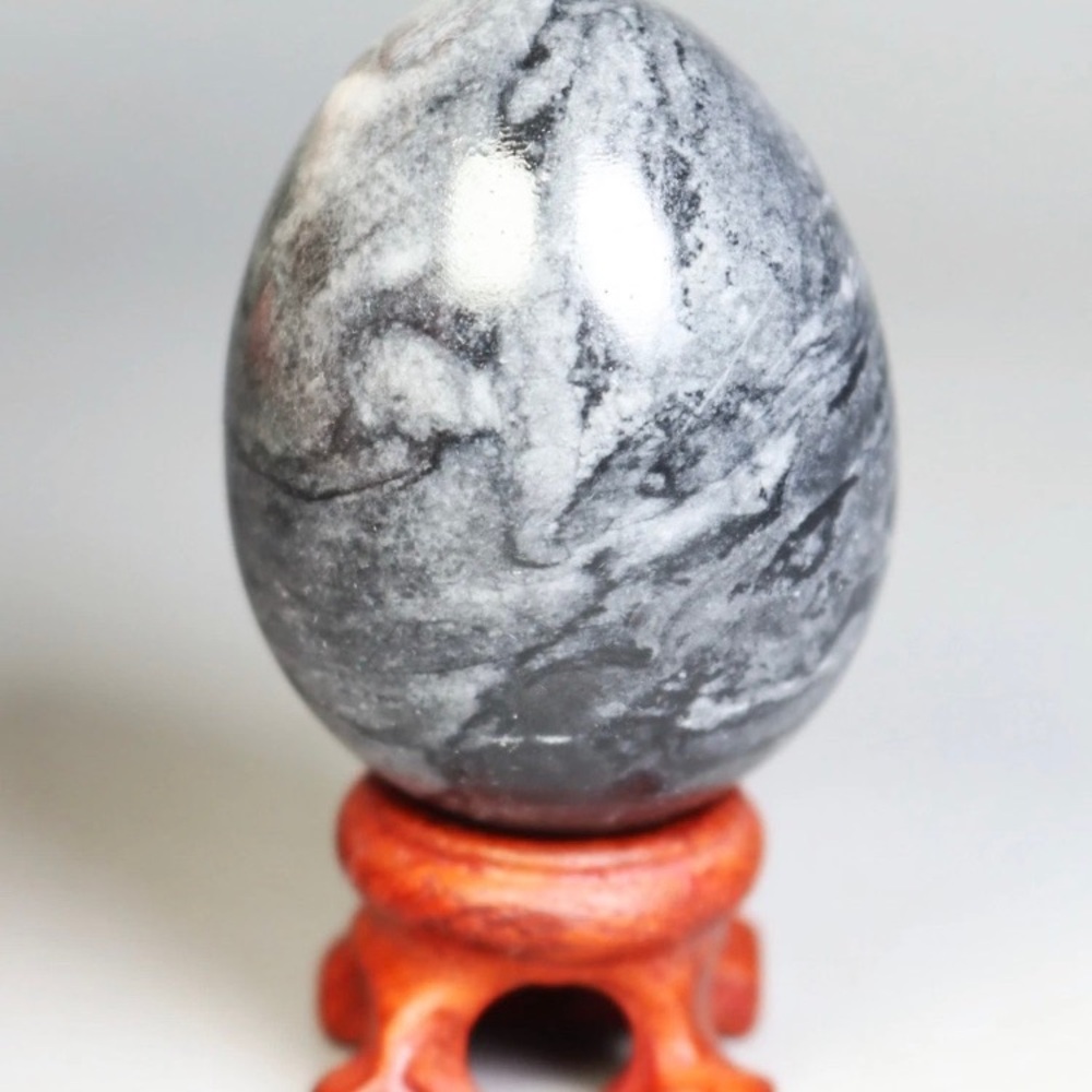 Picasso Jasper With Wooden Display Stand